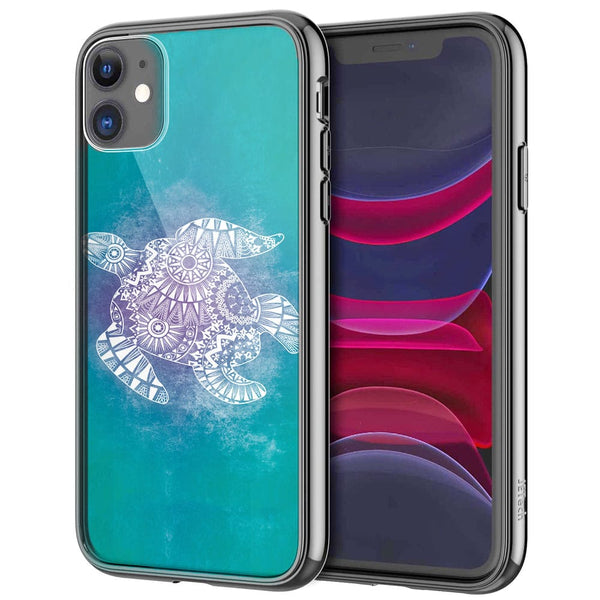 Coque iPhone 13 Tortue Mandala - IPHONE 13, Plexi